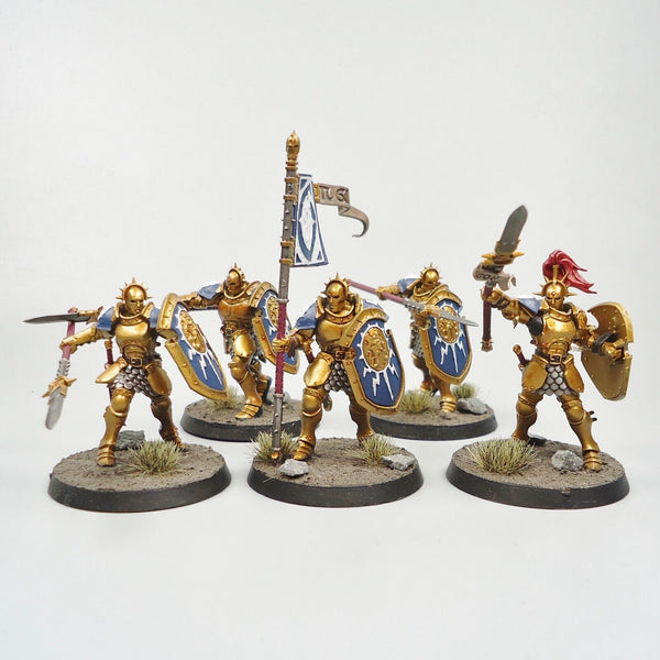 Warhammer Fantasy Age of Sigmar Army Stormcast Eternals Vindictors x5 Painted