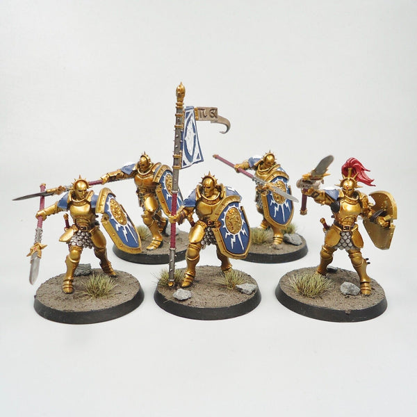 Warhammer Fantasy Age of Sigmar Army Stormcast Eternals Vindictors x5 Painted