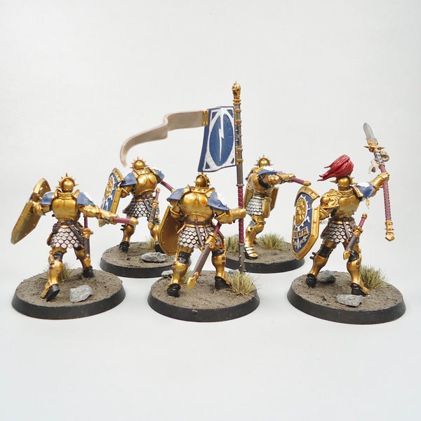 Warhammer Fantasy Age of Sigmar Army Stormcast Eternals Vindictors x5 Painted