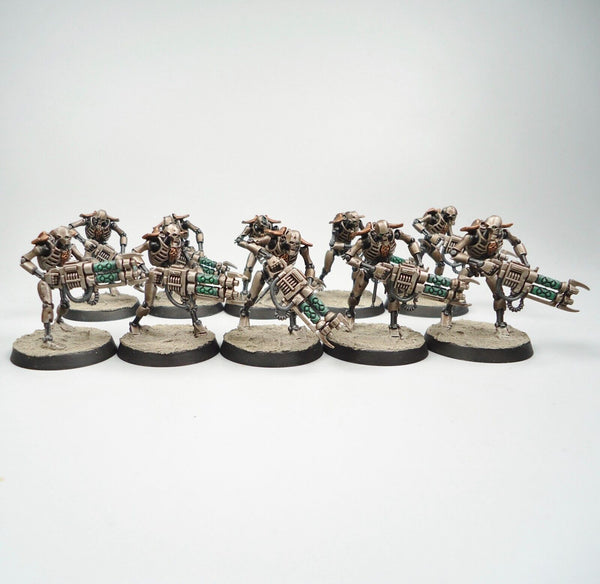 Warhammer 40k Army Necron Warriors x10 Painted