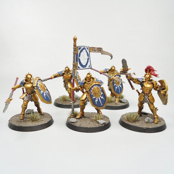 Warhammer Fantasy Age of Sigmar Army Stormcast Eternals Vindictors x5 Painted