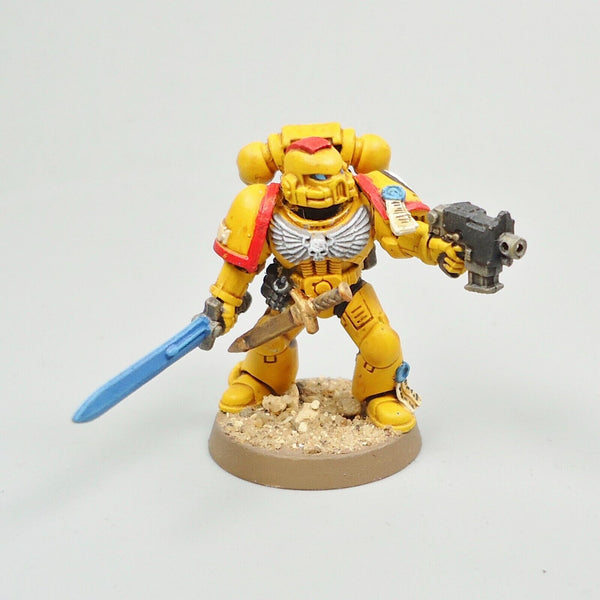 Space Marines Imperial Fist Character Painted Warhammer 40k