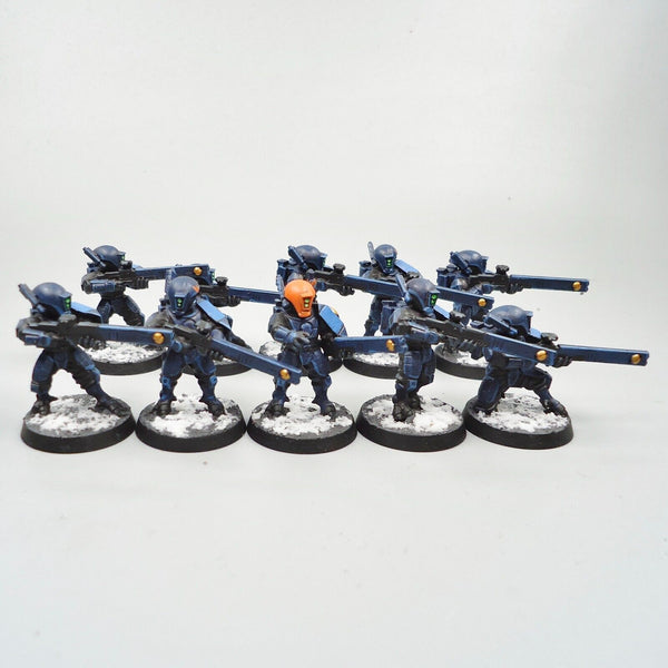 Tau Empire Fire Warriors x10 Painted Warhammer 40k