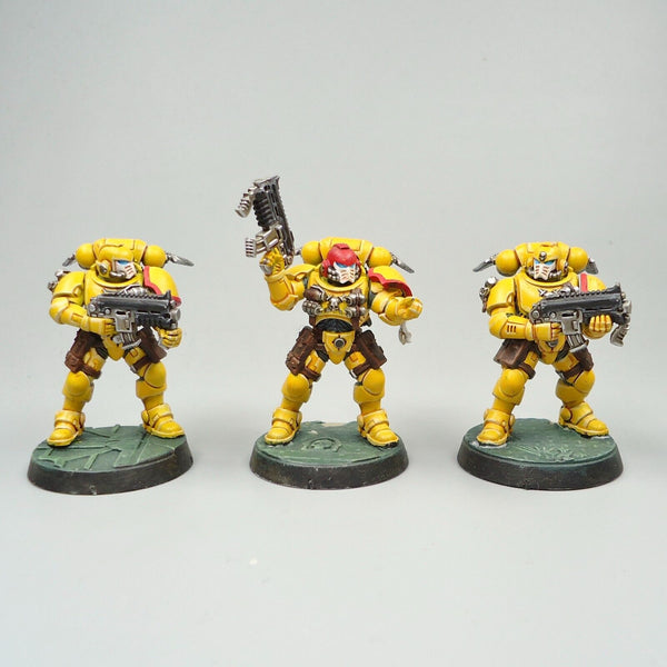 Warhammer 40k Army Space Marines Imperial Fists Primaris Reivers x5 Painted