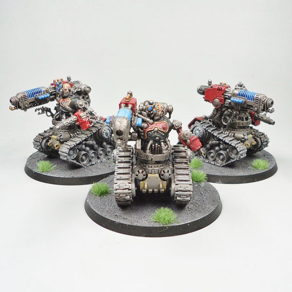 Adeptus Mechanicus Kataphron Destroyers x3 Painted - Warhammer 40k Army