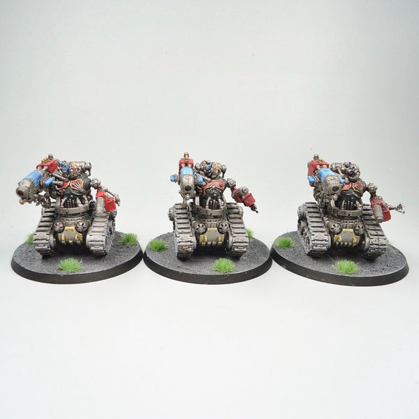 Adeptus Mechanicus Kataphron Destroyers x3 Painted - Warhammer 40k Army