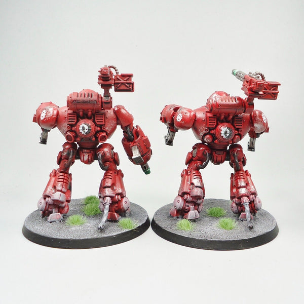 Adeptus Mechanicus Kastelan Robots x2 Painted - Warhammer 40k Army