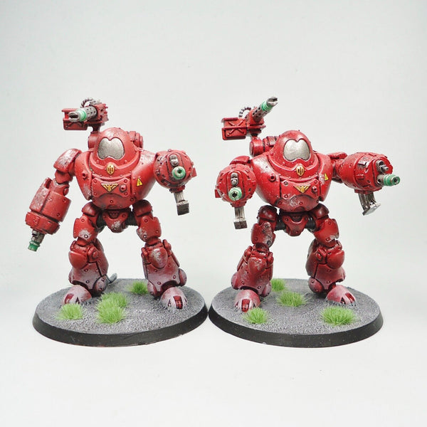 Adeptus Mechanicus Kastelan Robots x2 Painted - Warhammer 40k Army