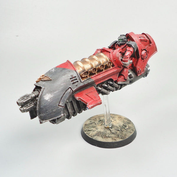 Warhammer 30k Space Marines Flesh Tearers Scimitar Jetbikes x3 Painted