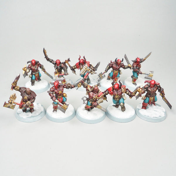 Blades Of Khorne Blood Reavers x10 Painted -Warhammer Fantasy Age of Sigmar Army