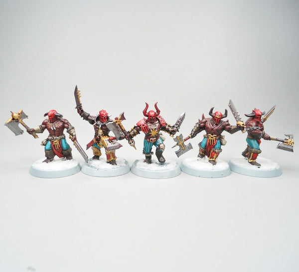 Blades Of Khorne Blood Reavers x10 Painted -Warhammer Fantasy Age of Sigmar Army