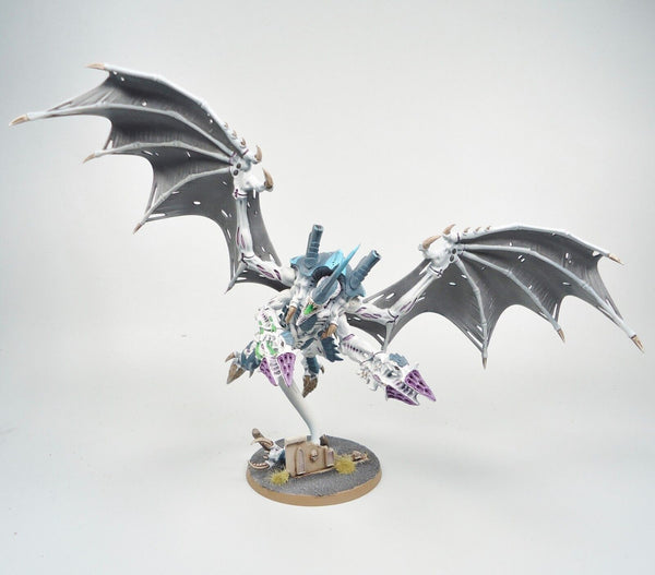 Warhammer 40k Tyranids Winged Hive Tyrant Painted And Based