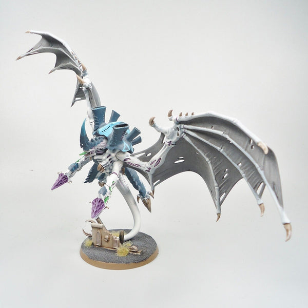 Warhammer 40k Tyranids Winged Hive Tyrant Painted And Based