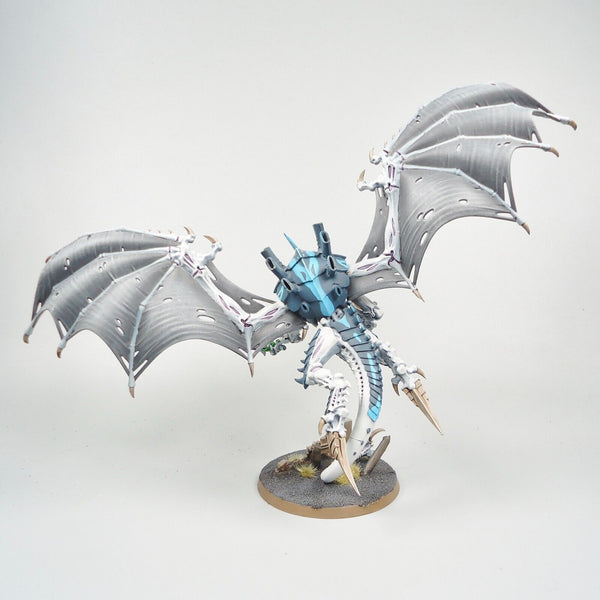 Warhammer 40k Tyranids Winged Hive Tyrant Painted And Based