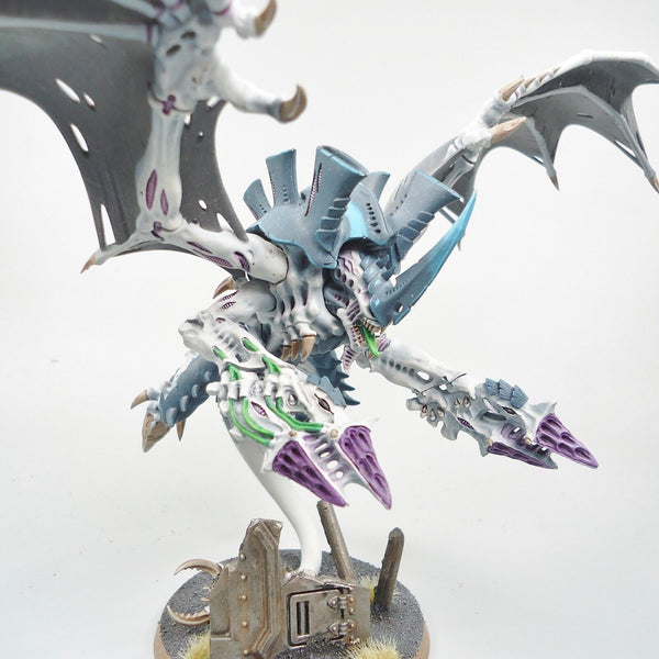 Warhammer 40k Tyranids Winged Hive Tyrant Painted And Based