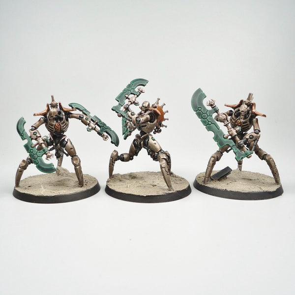 Warhammer 40k Army Necron Skorpekh Destroyers x3 Painted