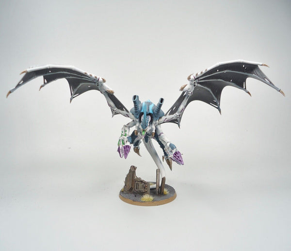 Warhammer 40k Tyranids Winged Hive Tyrant Painted And Based