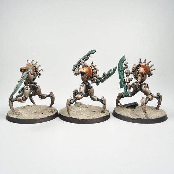 Warhammer 40k Army Necron Skorpekh Destroyers x3 Painted