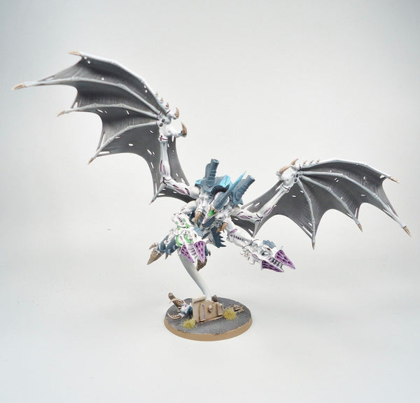 Warhammer 40k Tyranids Winged Hive Tyrant Painted And Based