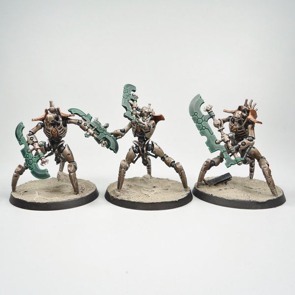 Warhammer 40k Army Necron Skorpekh Destroyers x3 Painted