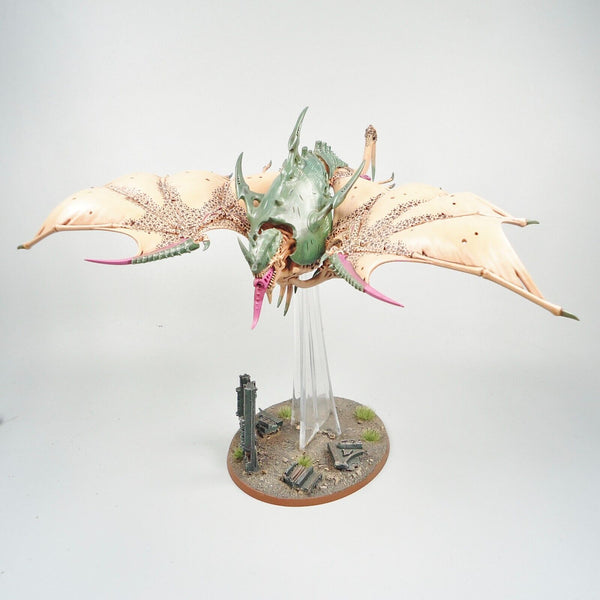 Warhammer 40k Tyranids Hive Crone Painted And Based