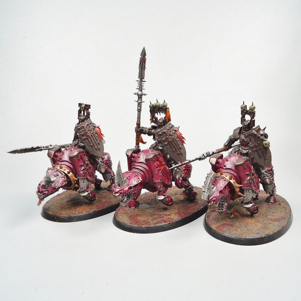 Blades Of Khorne Mighty Skullcrushers x3 - Warhammer Fantasy Age of Sigmar Army