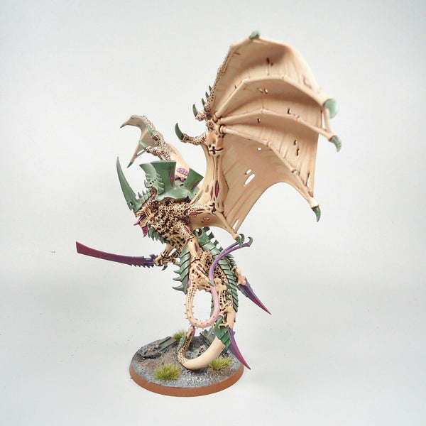 Warhammer 40k Tyranids Winged Hive Tyrant Painted And Based