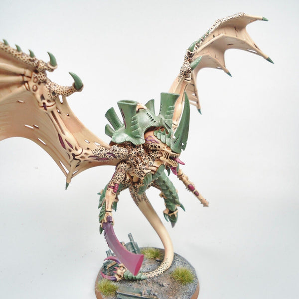 Warhammer 40k Tyranids Winged Hive Tyrant Painted And Based