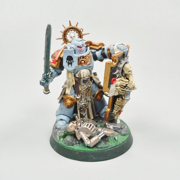 Warhammer 40k Space Marines Space Wolves Captain Painted