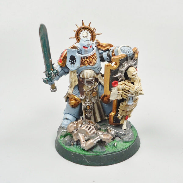 Warhammer 40k Space Marines Space Wolves Captain Painted