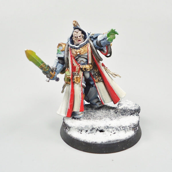 Warhammer 40k Space Marines Space Wolves Librarian Painted