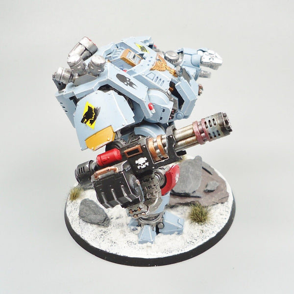 Warhammer 40k Army Space Marines Space Wolves Redemptor Dreadnought Painted