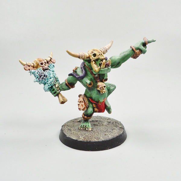 Warhammer Fantasy Age of Sigmar Army Orruk Bonesplitterz Wardokk Painted