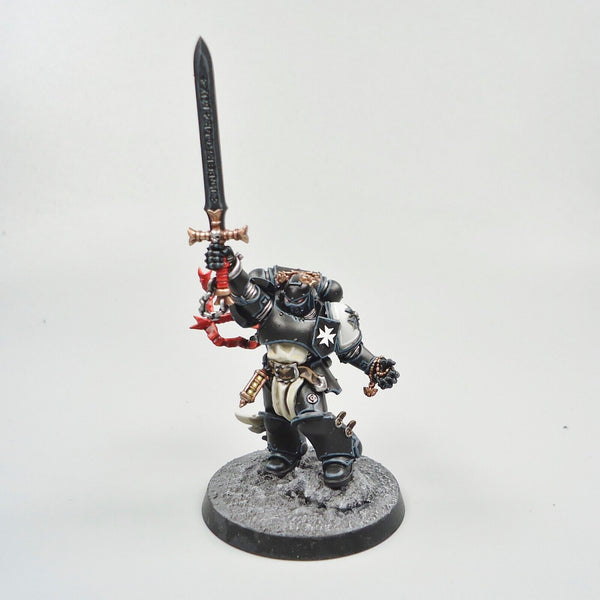 Warhammer 40k Army Space Marines Black Templars Emperor's Champion Painted