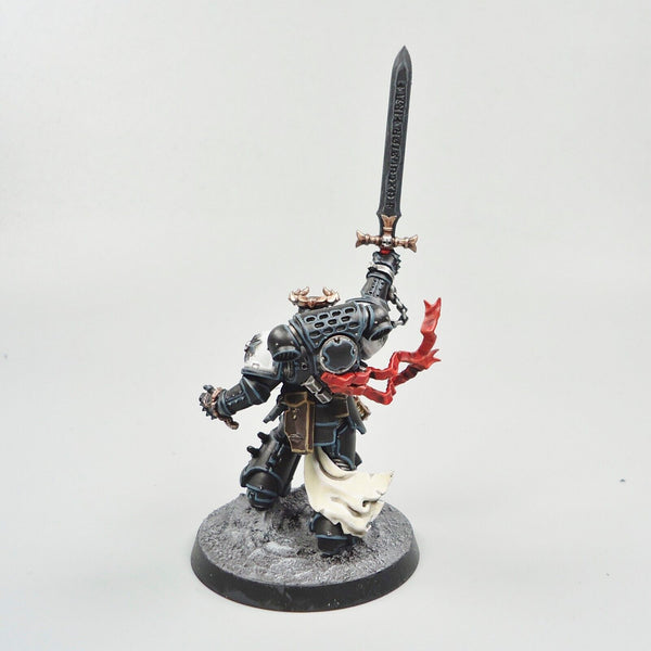 Warhammer 40k Army Space Marines Black Templars Emperor's Champion Painted