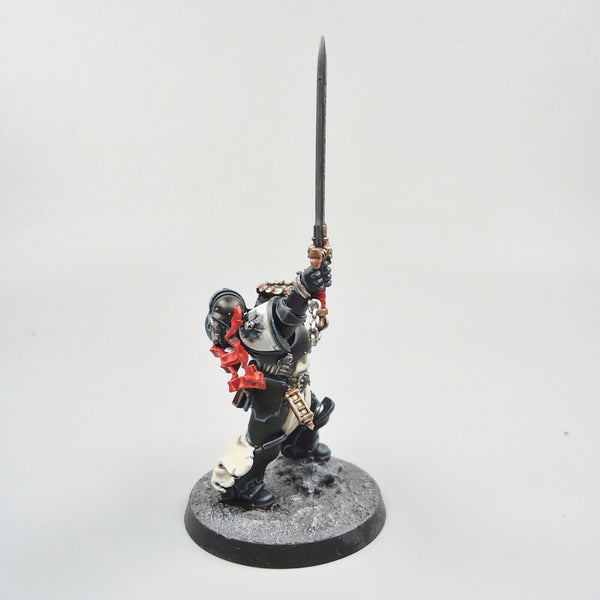 Warhammer 40k Army Space Marines Black Templars Emperor's Champion Painted