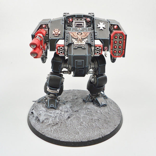 Warhammer 40k Army Space Marines Black Templars Ballistus Dreadnought Painted