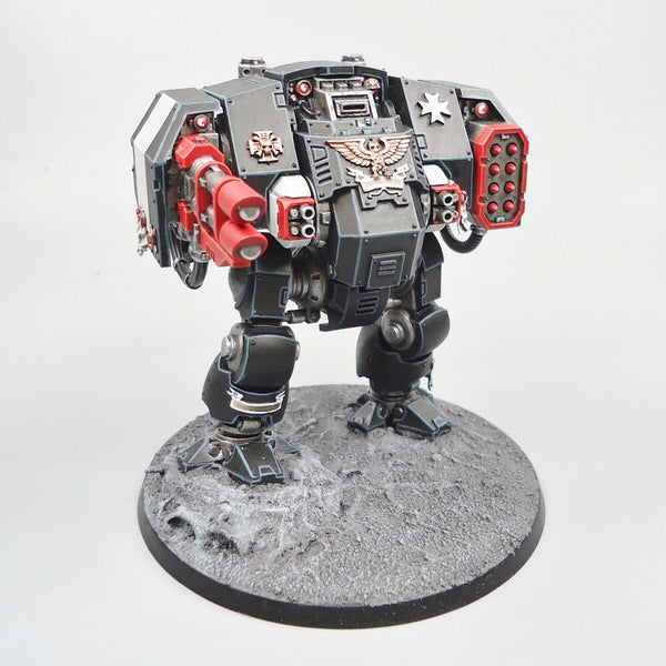 Warhammer 40k Army Space Marines Black Templars Ballistus Dreadnought Painted