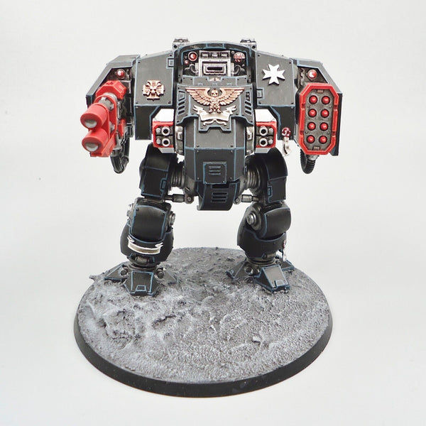 Warhammer 40k Army Space Marines Black Templars Ballistus Dreadnought Painted