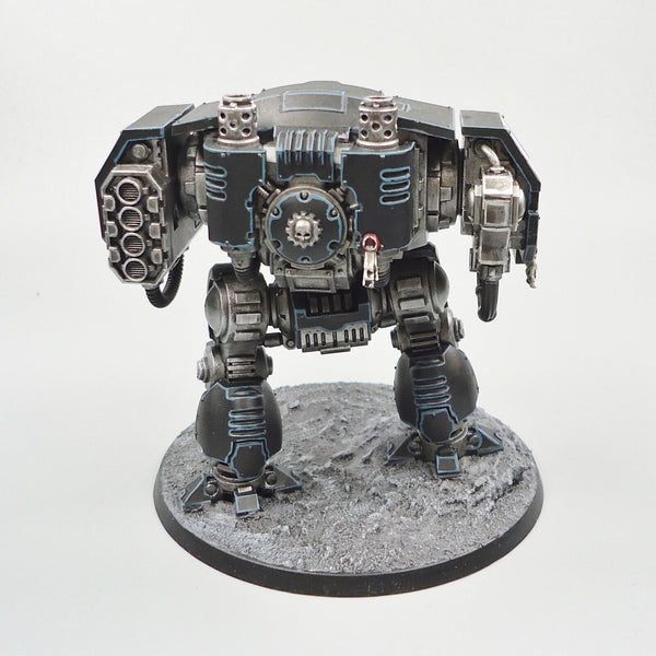 Warhammer 40k Army Space Marines Black Templars Ballistus Dreadnought Painted