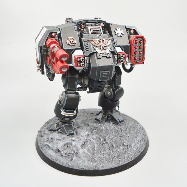 Warhammer 40k Army Space Marines Black Templars Ballistus Dreadnought Painted