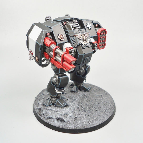 Warhammer 40k Army Space Marines Black Templars Ballistus Dreadnought Painted