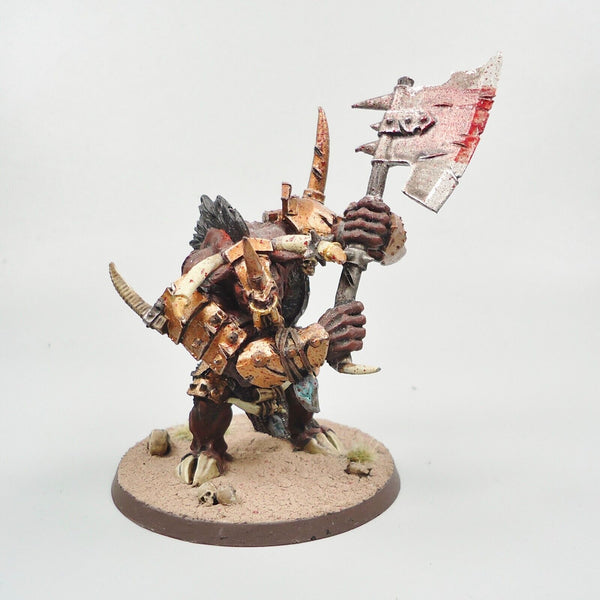 Warhammer Fantasy Age of Sigmar Army Beasts Of Chaos Beastmen Doombull Painted