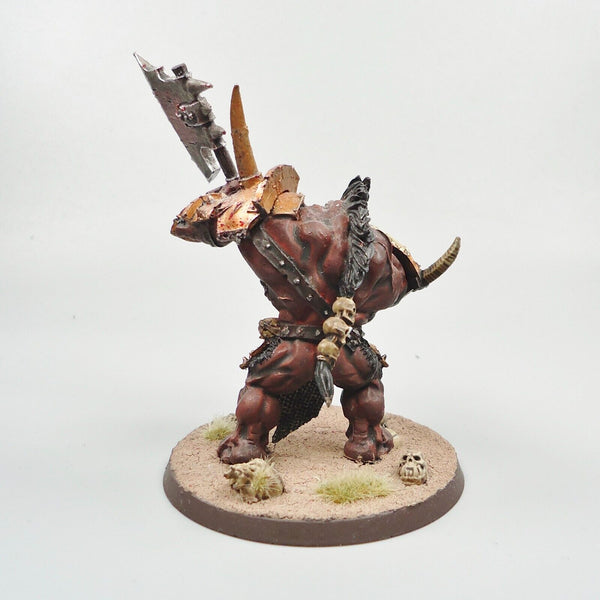 Warhammer Fantasy Age of Sigmar Army Beasts Of Chaos Beastmen Doombull Painted