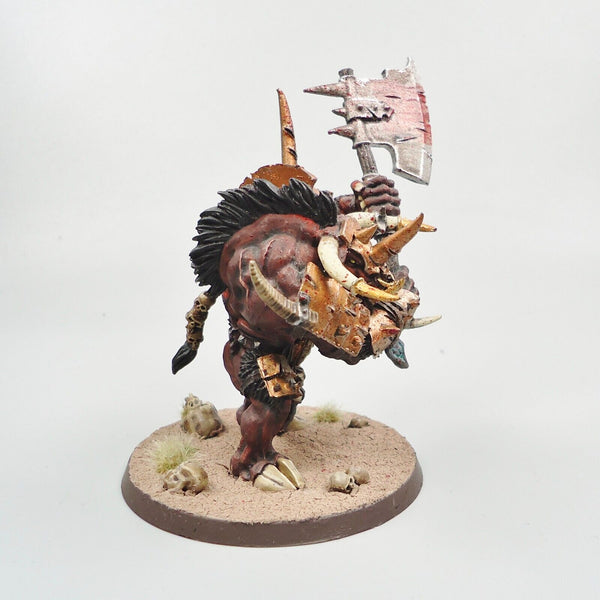 Warhammer Fantasy Age of Sigmar Army Beasts Of Chaos Beastmen Doombull Painted