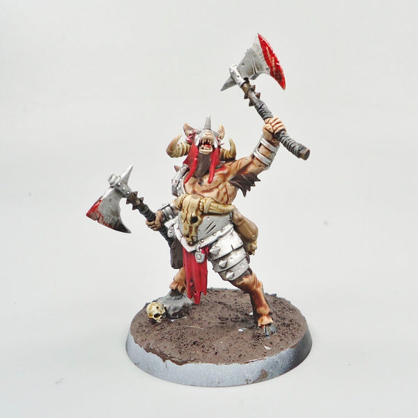 Warhammer Fantasy Age of Sigmar Army Beasts Of Chaos Beastmen Beastlord Painted