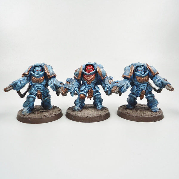 Warhammer 40k Army Space Marines Ultramarines Primaris Aggressors x3