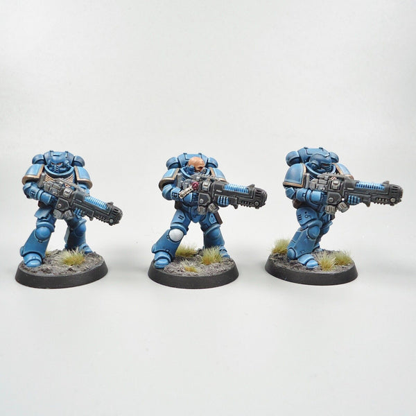 Warhammer 40k Army Space Marines Ultramarines Hellblasters x5 Painted