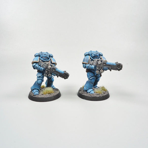 Warhammer 40k Army Space Marines Ultramarines Hellblasters x5 Painted