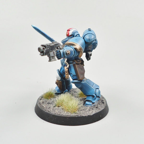 Warhammer 40k Army Space Marines Ultramarines Lieutenant Painted